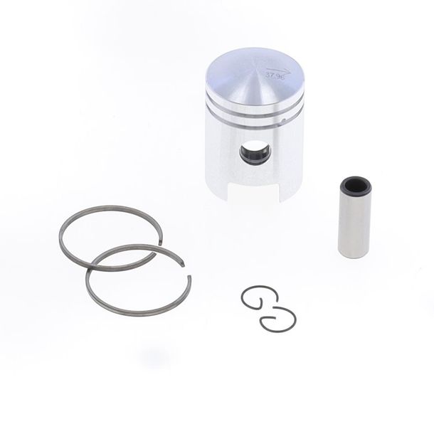 Kit pistons Athena aluminium 50cc (A) d.38mm, longueur 52mm pour Puch Maxi (sans culasse)