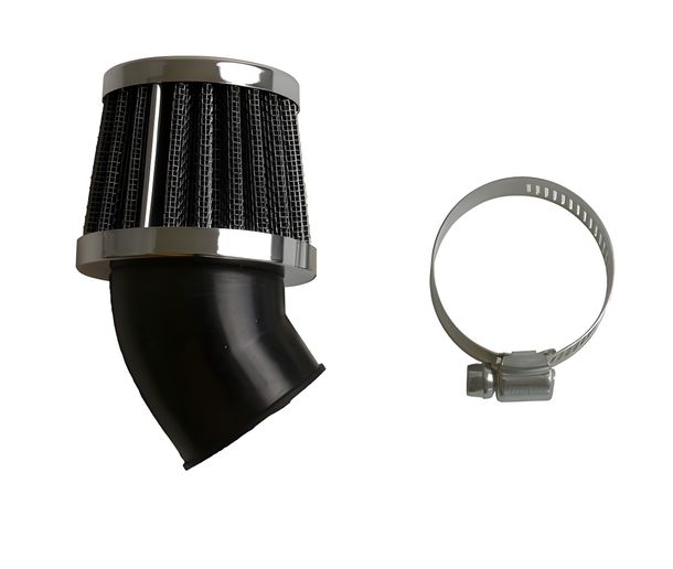Air filter Athena cone black 30mm 45°