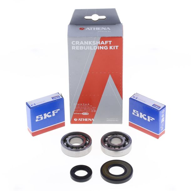Kit de roulements de vilebrequin avec joints d'arbre Athena pour Vespa PX 50 XL 85-88
