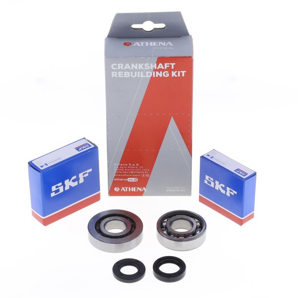 Kit cuscinetti albero motore con paraoli Athena Metal per Peugeot recumbent 2004-Euro2