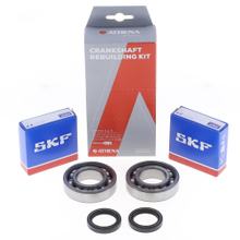 Kurbelwellenlager Satz mit Wellendichtringen Athena Metal C4 für Aprilia 125 (Rotax 122 / 123 / 127)