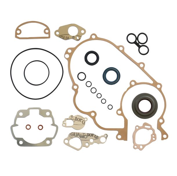 Engine gaskets engine gasket set with oil seals Athena for Vespa T5 Classic 125 92-95 (VNX5T)/T5 125 Elestart 85-90 (VNX5T)