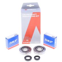 Kit de palier de vilebrequin avec joints d'huile Athena pour cylindre inférieur Honda Dio ZX 50-94