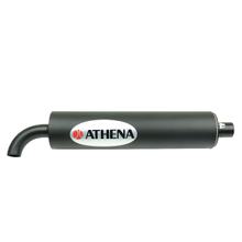 Silenciador final Silenciador Athena Black Alumínio 60x250mm Diâmetro interno d.22mm