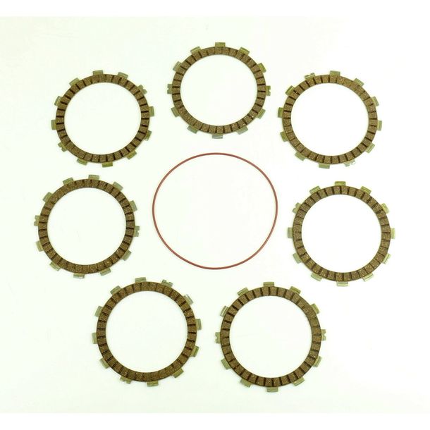 Clutch plates with clutch cover gasket Athena for Husqvarna CR 125 97-09