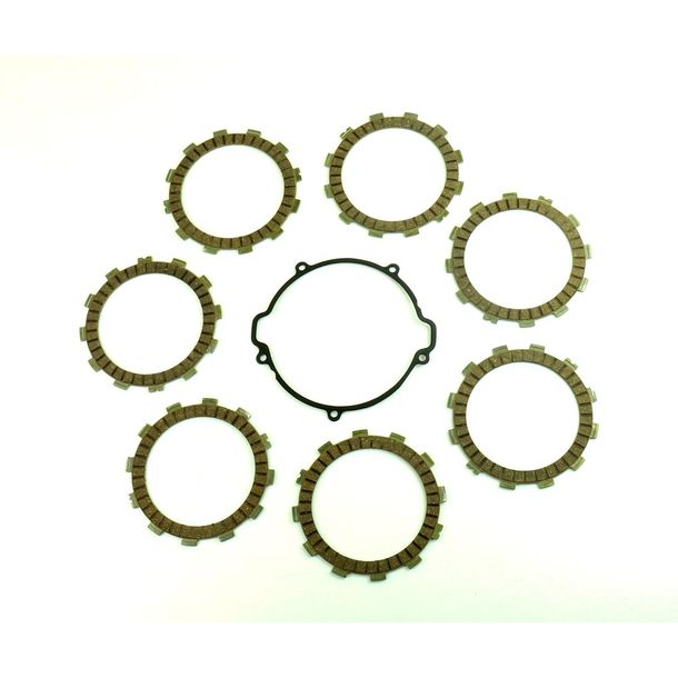 Kopplingsschijven met koppelingsdeksel pakking Athena voor Husqvarna CR 125 10-13