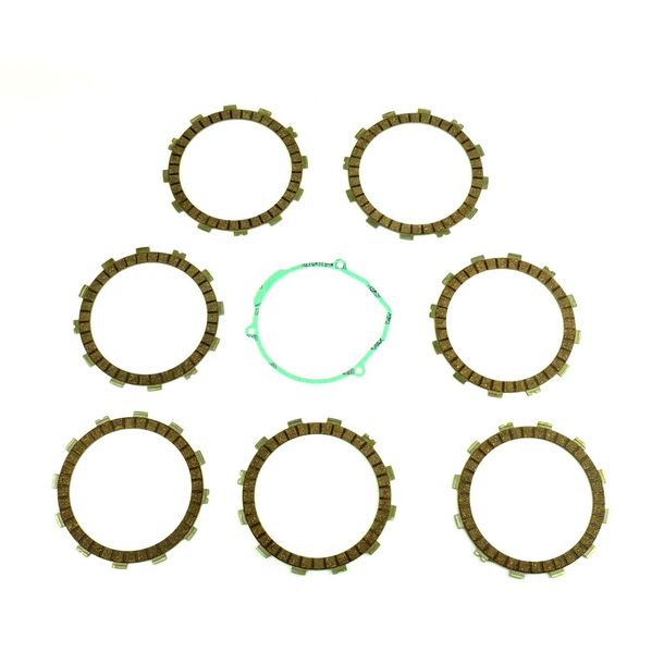 Clutch plates with clutch cover gasket Athena for Husqvarna CR 250 95-98