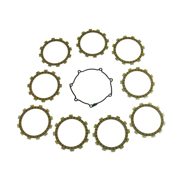 Clutch plates with clutch cover gasket Athena for Yamaha YZ-F 250 14-18