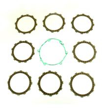 Dischi frizione con guarnizione coperchio frizione Athena per Kawasaki KX 250 90