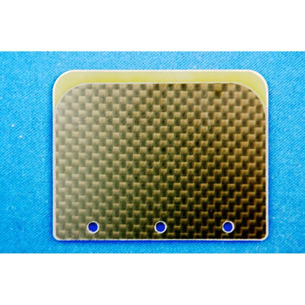 Placa de diafragma de carbono Boyesen RAD Pro Series para Honda CR 250 R 01/Suzuki RM 250 01-18