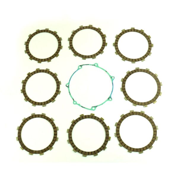 Clutch plates with clutch cover gasket Athena for Yamaha YZ-F 450 07-09