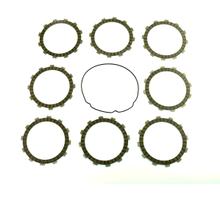Clutch plates with clutch cover gasket Athena for Beta 450 RR 10-12