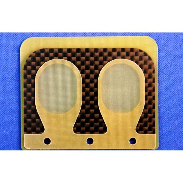 Placa de diafragma de carbono Boyesen RAD Pro Series para Suzuki RM 250 04-08