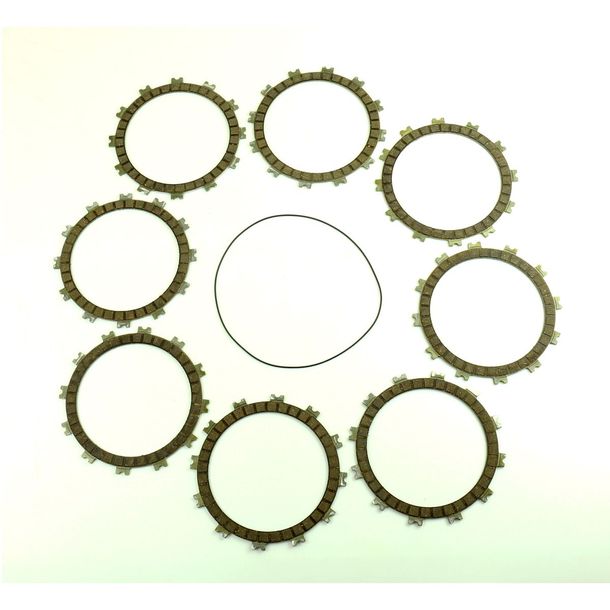 Clutch plates with clutch cover gasket Athena for Suzuki RM 250 06-08