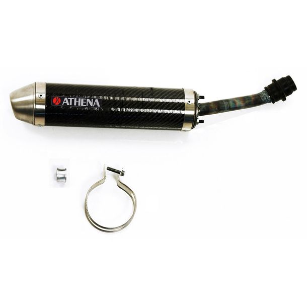 Endschalldämpfer Schalldämpfer Athena Carbon für Yamaha YZ 85 02-11