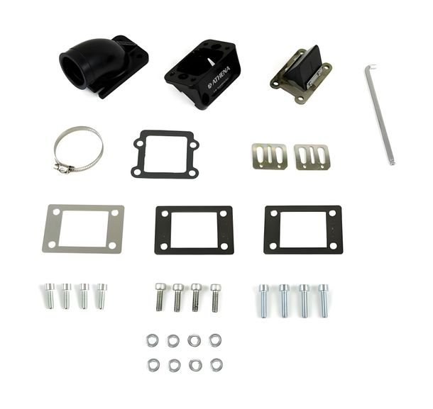 Intake manifold diaphragm block Athena Big Valve for Minarelli vertical (carburettor PWK 24-28 mm)