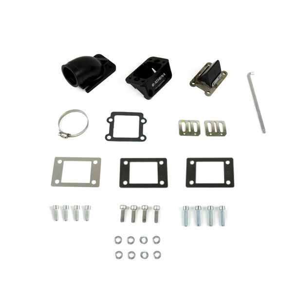 Intake manifold diaphragm block Athena Big Valve for Minarelli vertical (carburettor PWK 24-28 mm)