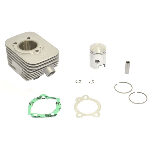 Kit cilindro Athena perno pistone in alluminio 50cc 10mm per Piaggio Ciao/Si/Bravo 50 (senza testa)