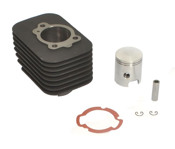 Athena Sport Cylinder Kit 63cc Piston Pin 10mm for Piaggio Ciao/Si/ Bravo 50 (without head)