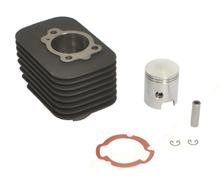 Sada válce Athena Sport 63ccm s pístním čepem 10mm pro Piaggio Ciao / Si / Bravo 50 (bez hlavy válce)