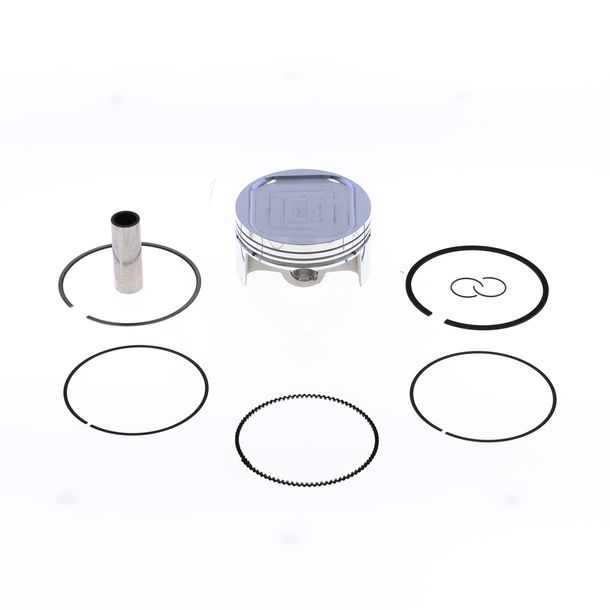 Piston kit Athena aluminum big bore 278 cc (A) for d.74.96 mm forged for Piaggio MP3/Vespa GTS for Super 300 HPE 4T 4V 18-