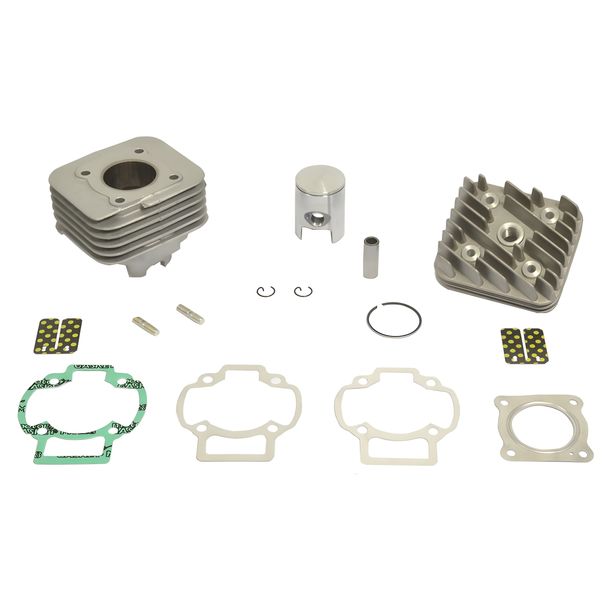 Athena Aluminium Cylinder Kit 50 cc for Gilera 50 AC 2T/Piaggio 50 AC 2T/Vespa 50 AC 2T