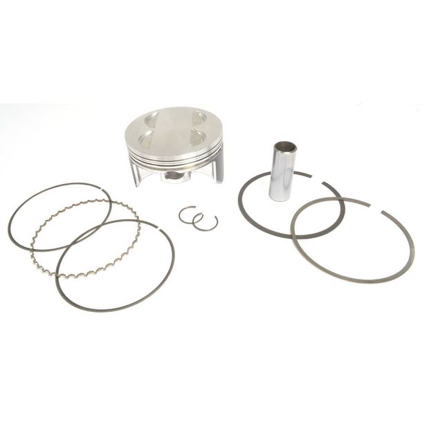 Kolvenset Athena 350ccm, d.87,44mm gesmeed voor Yamaha TT 350 85-96 / XT 350 85-96 (voor originele cilinder)