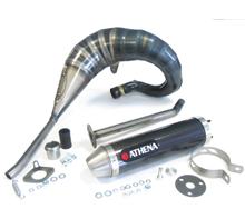 Uitlaat Athena Racing 80ccm Carbon voor Derbi Senda 2000 voor DRD / Gilera RCR voor SMT
