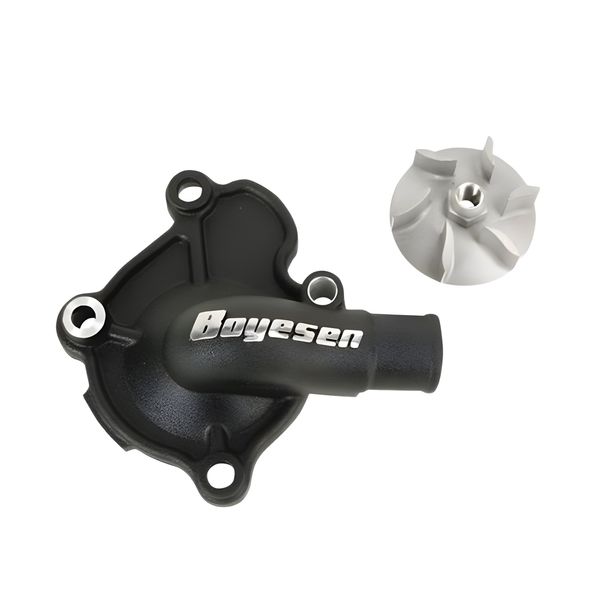 Boyesen Supercooler Water Pump Black for Honda CRF 450 R 09/CRF 450 R 11-16, Honda CRF R RE X XRL 450 ccm Year 2009 - 2016