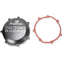 carter d'embrayage Boyesen Factory Racing argent pour Yamaha WR 450 F 16-18/YZ 450 F 10-17/YZ 450 FX 16-18