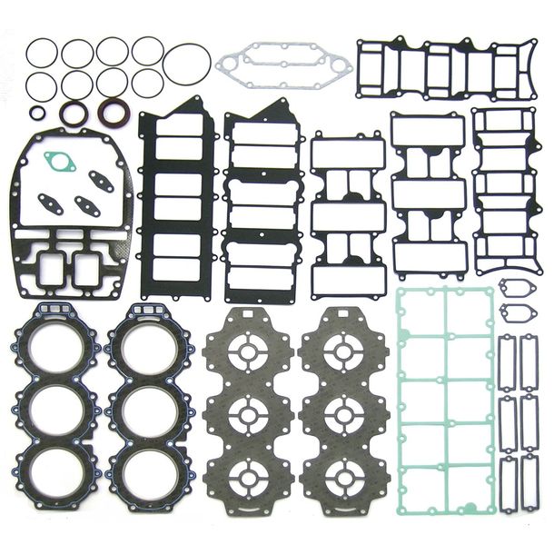 Kit guarnizioni motore Athena per Yamaha Marine 150 HP V6 99-00/200 HP V6 90-92 200 HP V6 99-18 225 HP V6 90-92 blocco motore 76° 61AW00010100