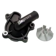 Bomba de agua Boyesen Supercooler negra para Honda CRF 250 R 04-09/CRF 250 X 04-17