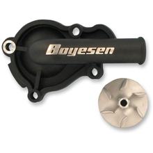 Wasserpumpe Boyesen Supercooler schwarz für Honda CRF 450 R 02-08