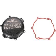 clutch cover Boyesen Factory Racing silver for Yamaha YZ 125 05-18