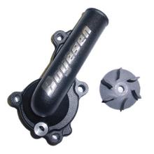 Wasserpumpe Boyesen Supercooler schwarz für Kawasaki KLX 450 R 08-09 / KX 450 F 06-15