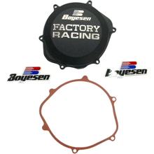 Spojkový kryt Boyesen Factory Racing černý pro Honda CRF 450 R 02-08 / TRX 450 04-09