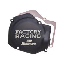 Zündungsdeckel Boyesen Factory Racing schwarz für Honda CR R 125 ccm Bj. 1988 - 2007