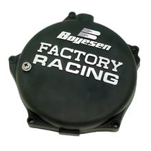 Kupplungsdeckel Boyesen Factory Racing schwarz für Kawasaki KX F, Suzuki RM-Z 250 ccm Bj. 2004 - 2008