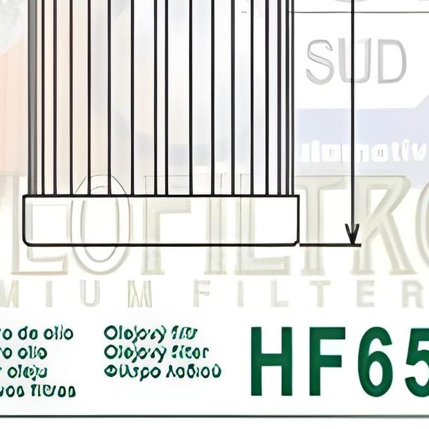 Oil filter Hiflo for Arctic Cat Honda Kawasaki Suzuki Triumph – Bild 3