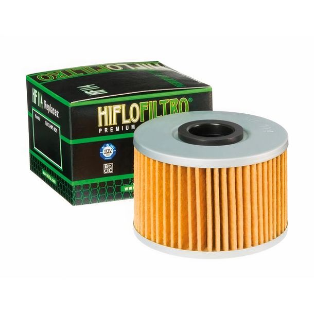Filtre à huile Hiflo HF114 pour Honda TRX FourTrax Rancher/FA5 Foreman DCT IRS