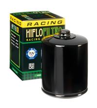 Hiflo HF171CRC RACING chromen oliefilter voor Buell, Harley Davidson