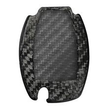 Copertina chiave Lampa in fibra di carbonio per chiavi auto, configurazione singola - compatibile per - Mercedes - 1