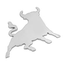 Embleem 3D verchroomd - Bull