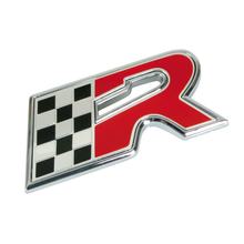 Emblem 3D zweifarig verchromt - R-Flag