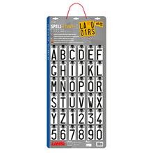 Spell-It, complete assortment of hanger stands, 360 pieces - 60x30 mm