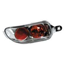 Pair of Rear Fog Lights - compatible with Opel Corsa (10/00-12/06) - Cromo