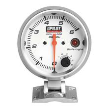 Drehzahlmesser Diesel 0-6000 RPM - Ø 3-3/4” (95 mm) - Blue-Light - 4/6/8 Zylinder
