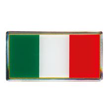 Adesivo 3D - Tricolore Italiano clássico, 1 unidade - 78x40 mm