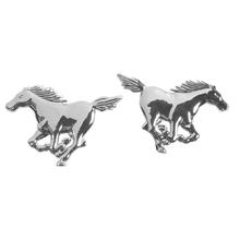 Emblem 3D verchromt - 2 Horses