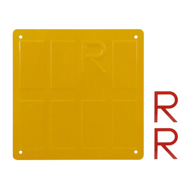 Tijdelijke kentekenplaten - 165x165 mm
